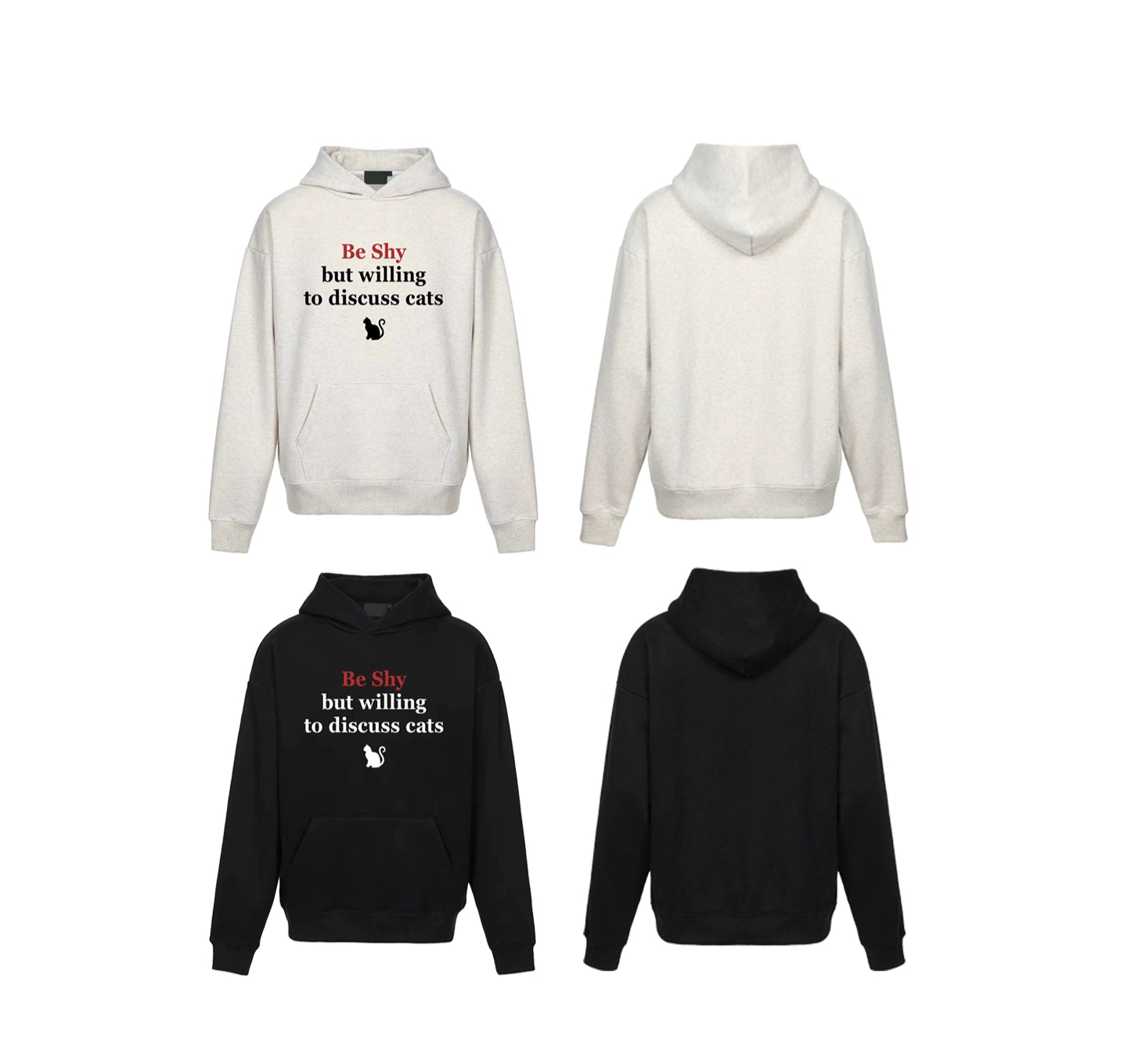 RETRO CAT HOODIE UNISEX