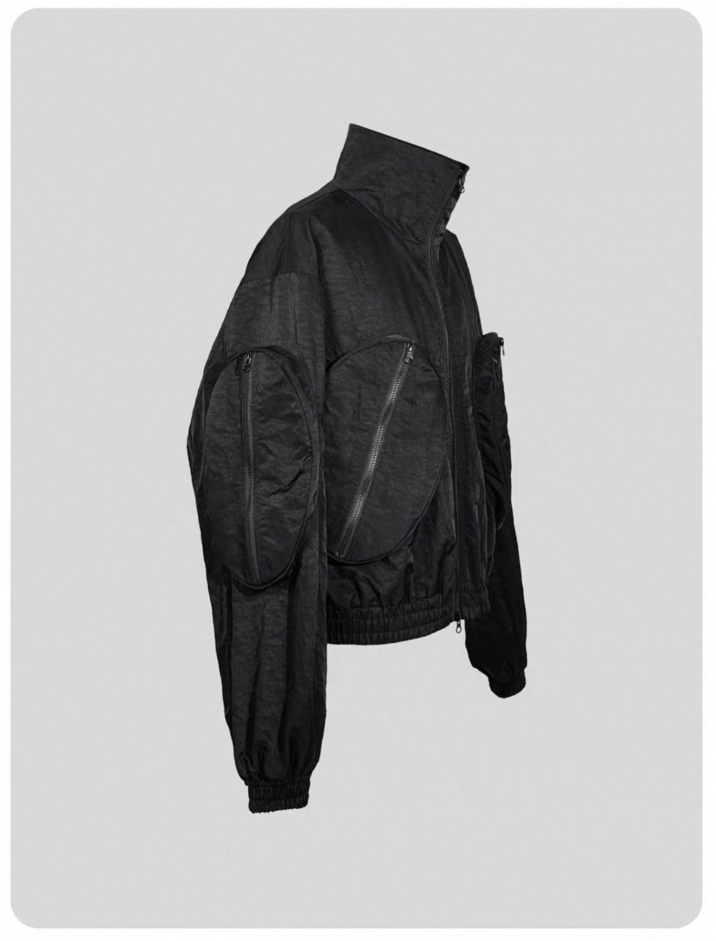 MULTI POCKET NYLON JACKET