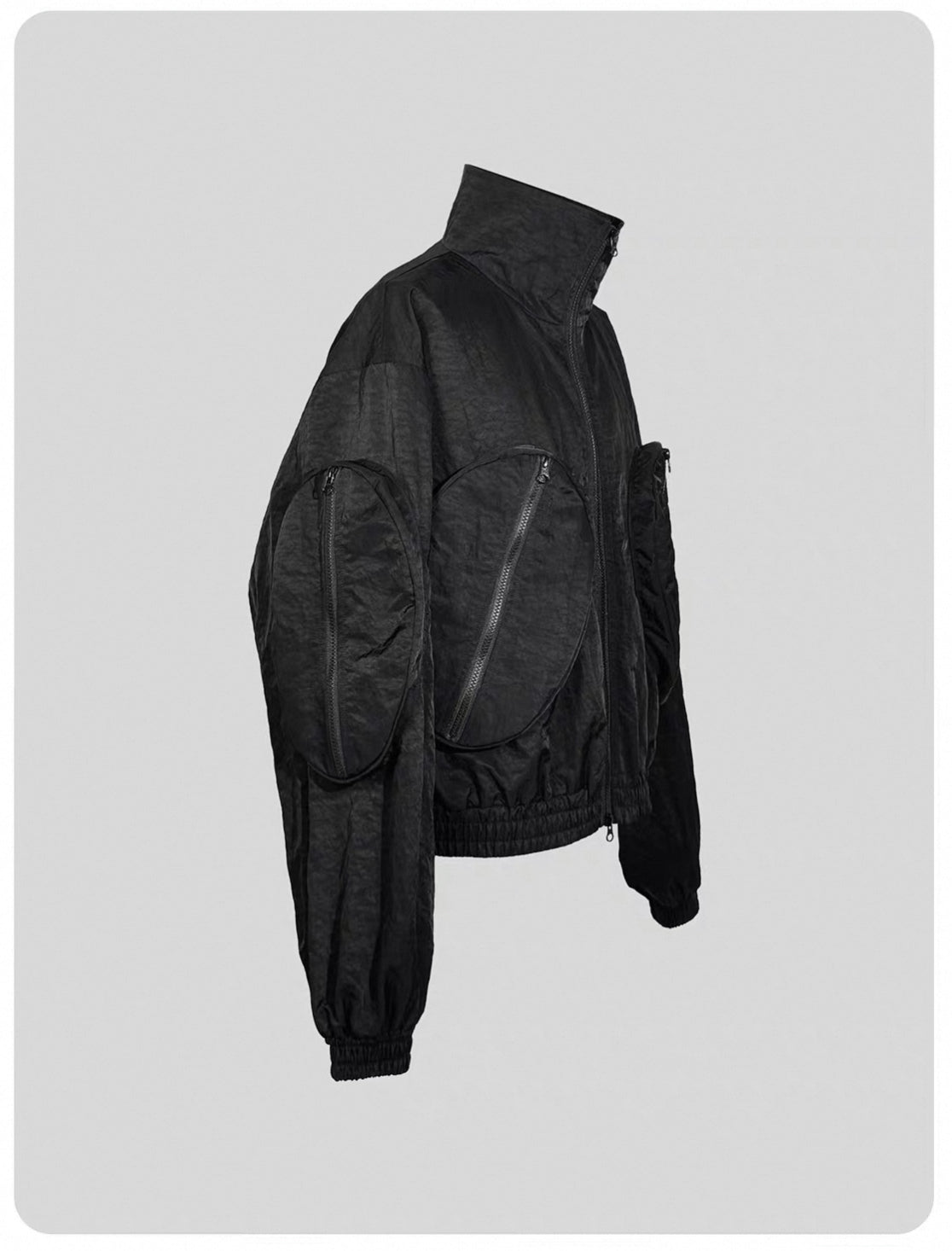 MULTI POCKET NYLON JACKET