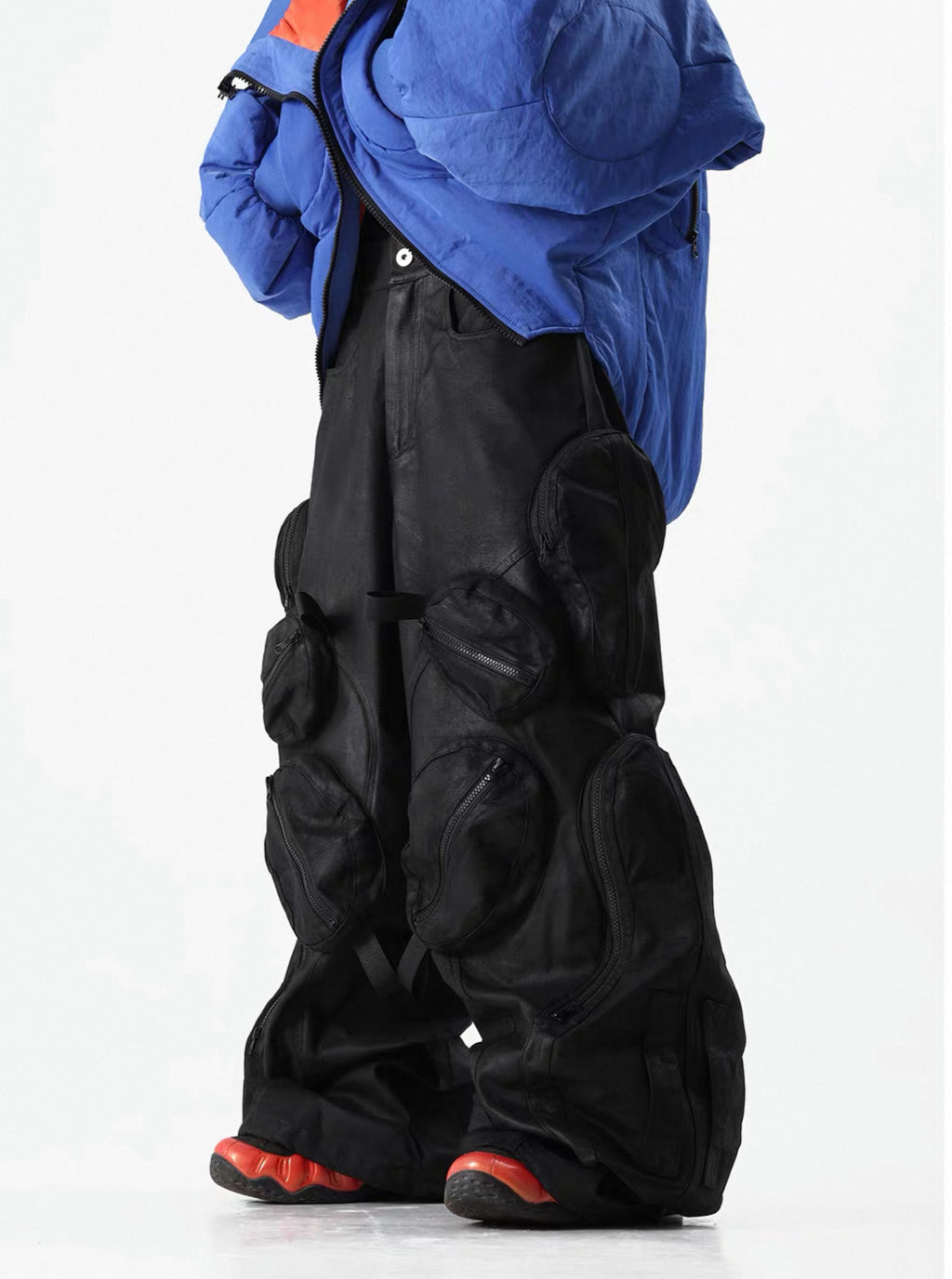 MULTI WAX CARGO PANTS