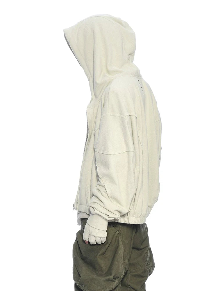 COMBAT ZIPPER HOODIE SWEATSHIRT