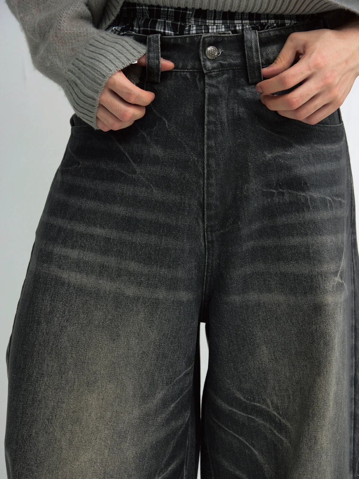 VINTAGE WIDE LEG JEANS