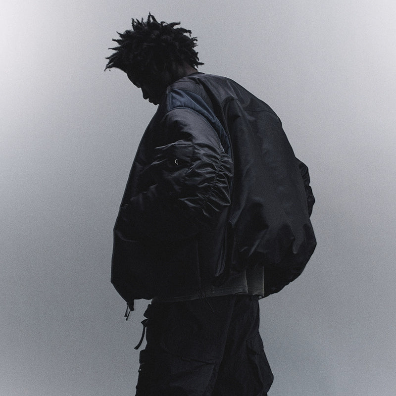 COLORBLOCK BOMBER JACKET