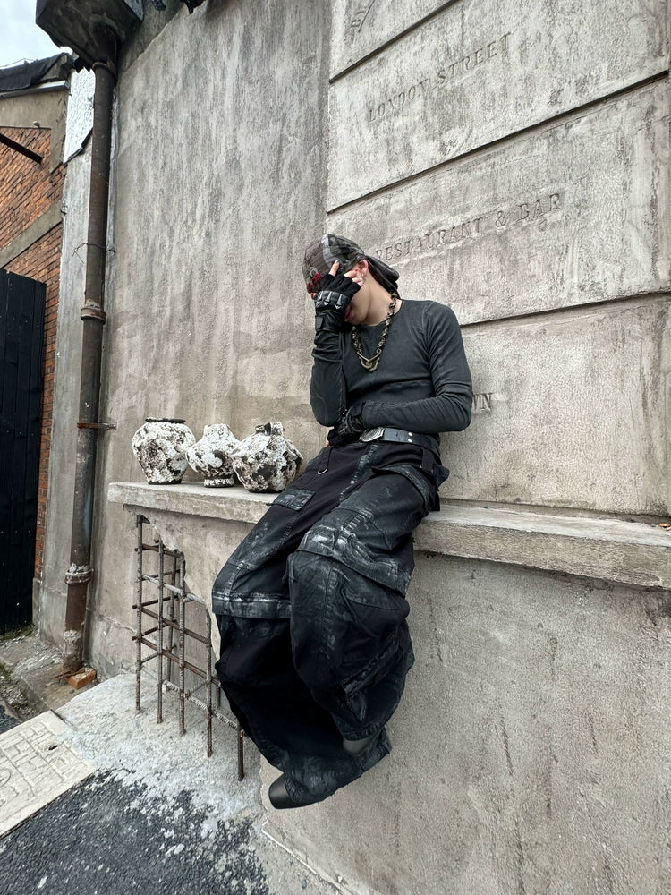 REMOVABLE MULTI-POCKET CARGO PANTS