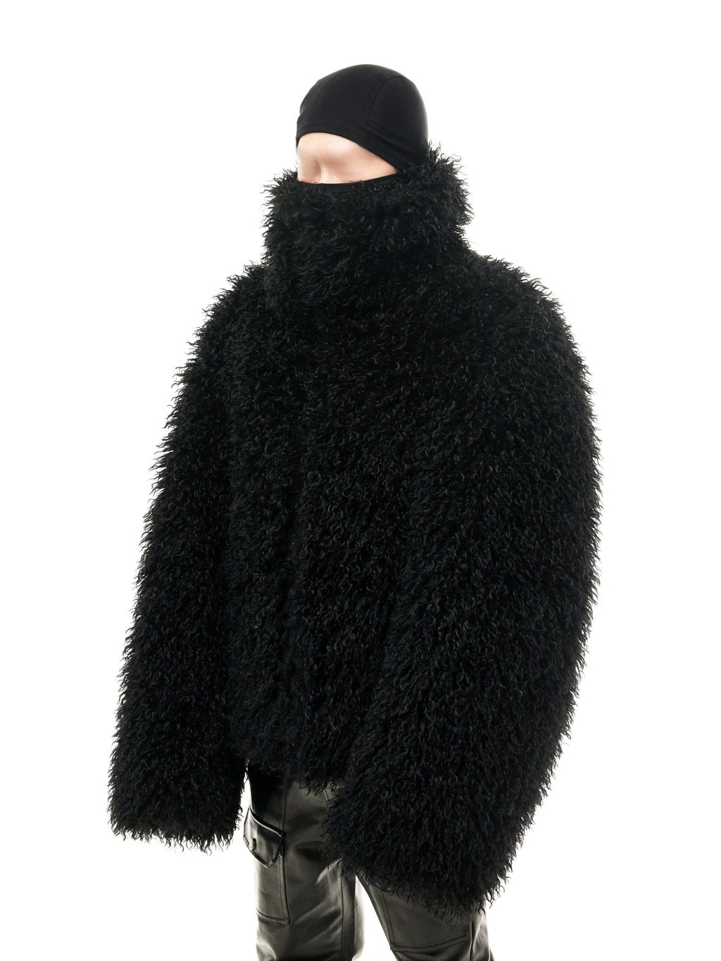 OVERSIZED FUR COTTON JACKET