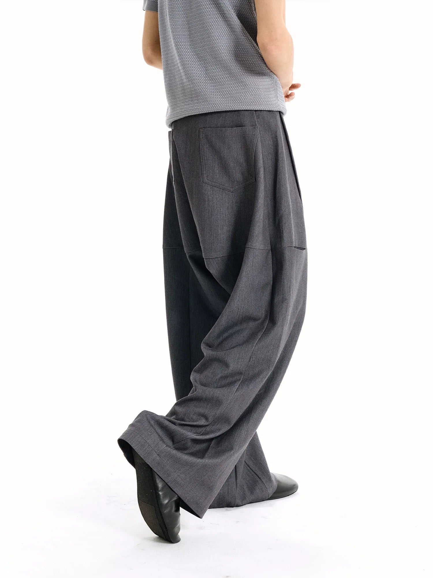 CROPPED FAUX PANTS