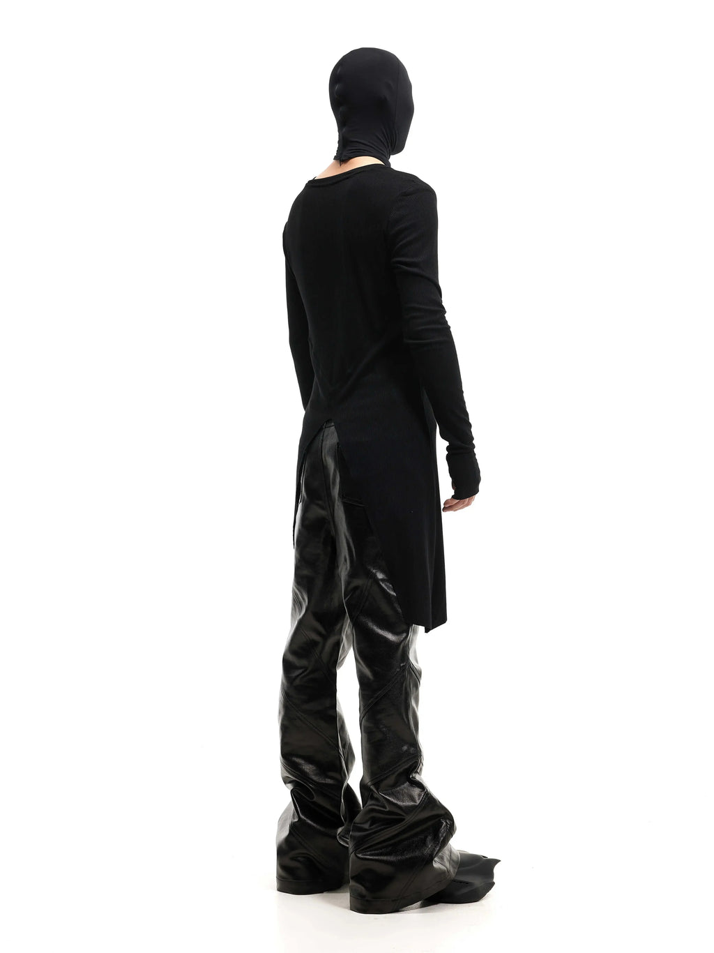 V-NECK KNIT LONG SLEEVE SHIRT