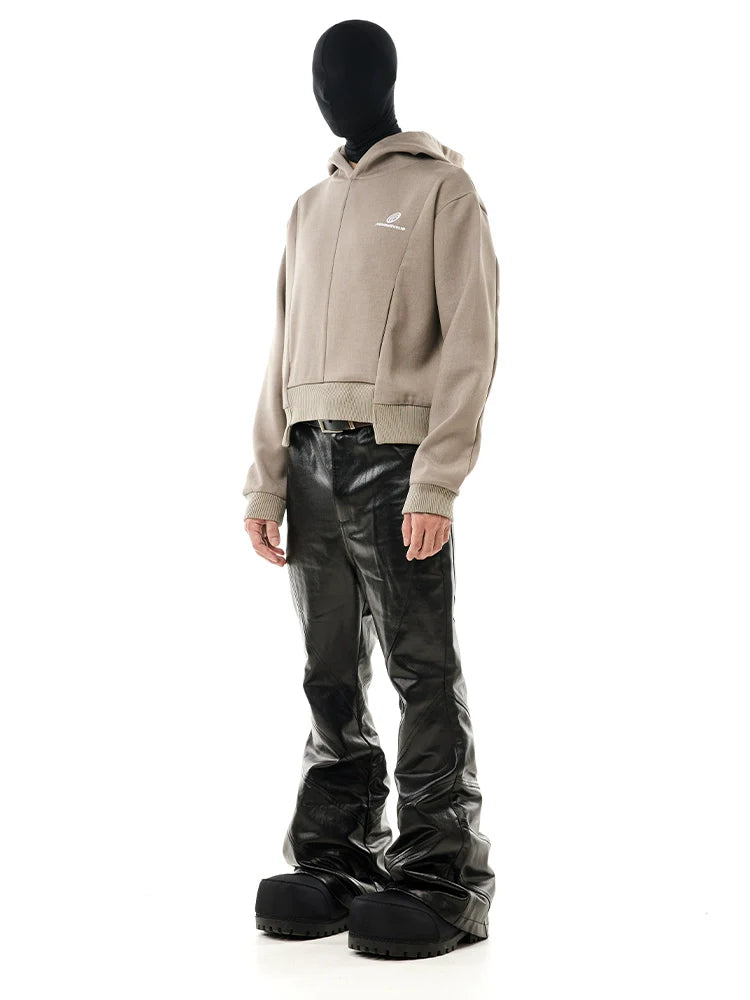 SHINY SLIMMING FLARED PANTS