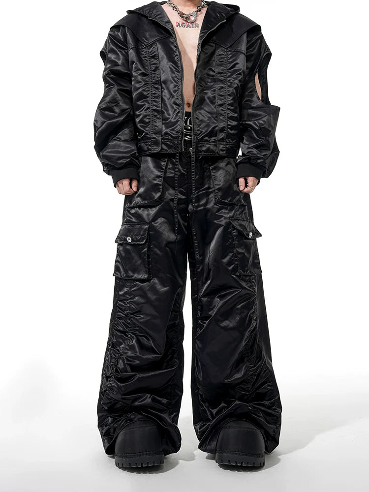 DECONSTRUCTED MECH CASUAL PANTS