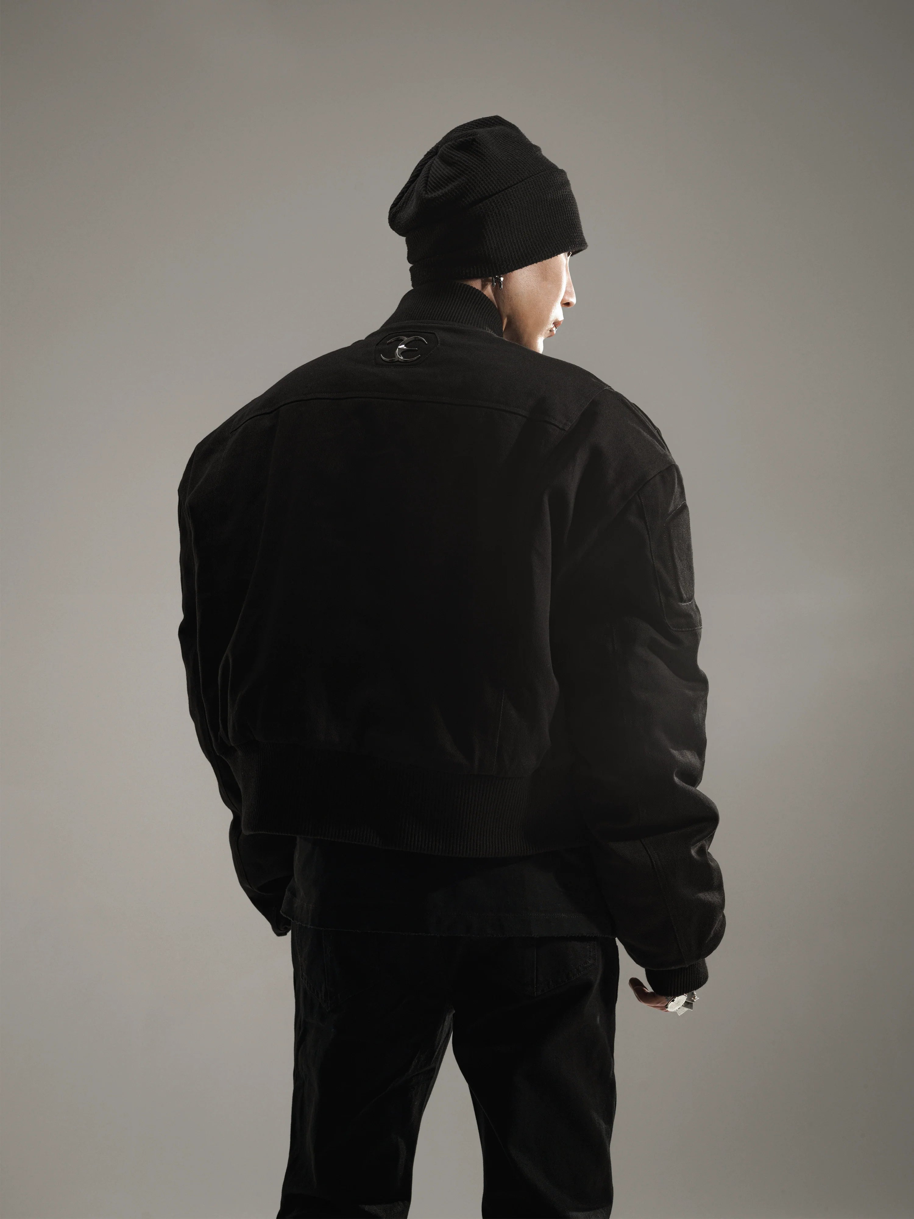 DARK SILHOUETTE BOMBER JACKET