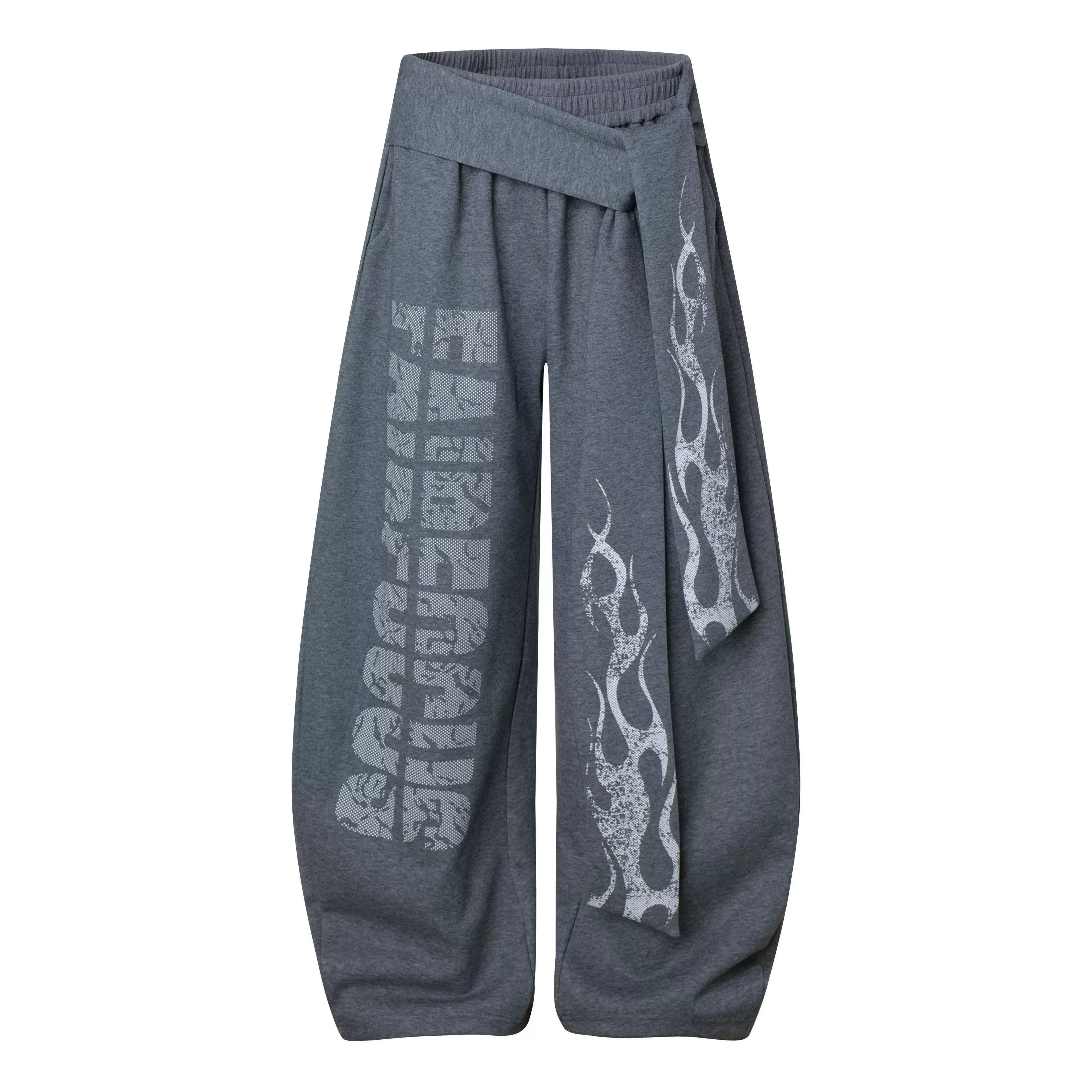 Y2K GRAPHIC DANCE SWEATPANTS