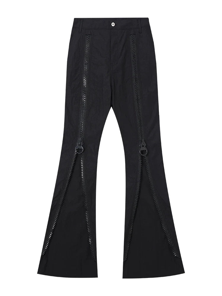 TRENDY MICRO FLARE PANTS