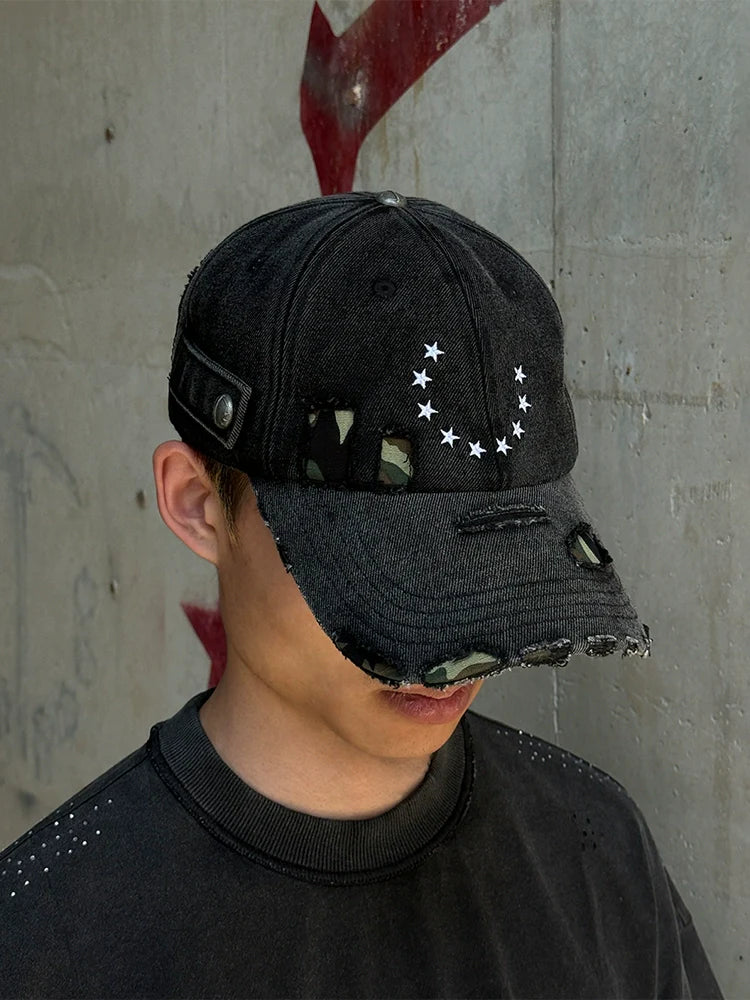 CAMO WASHED BASEBALL CAP