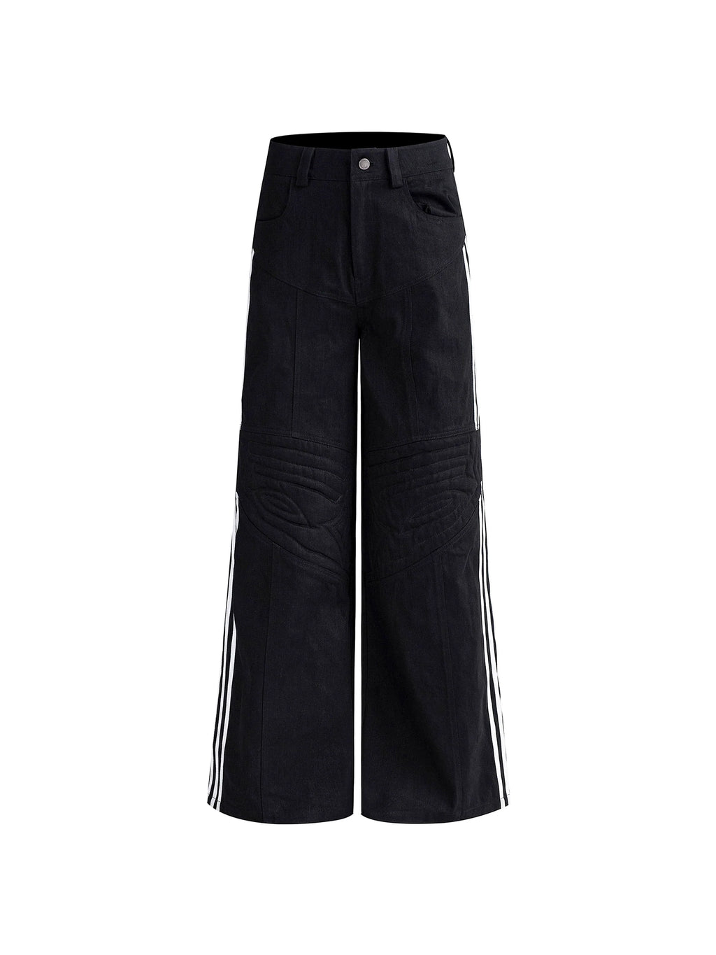 [SET-UP]FOUR-LINE DENIM PANTS