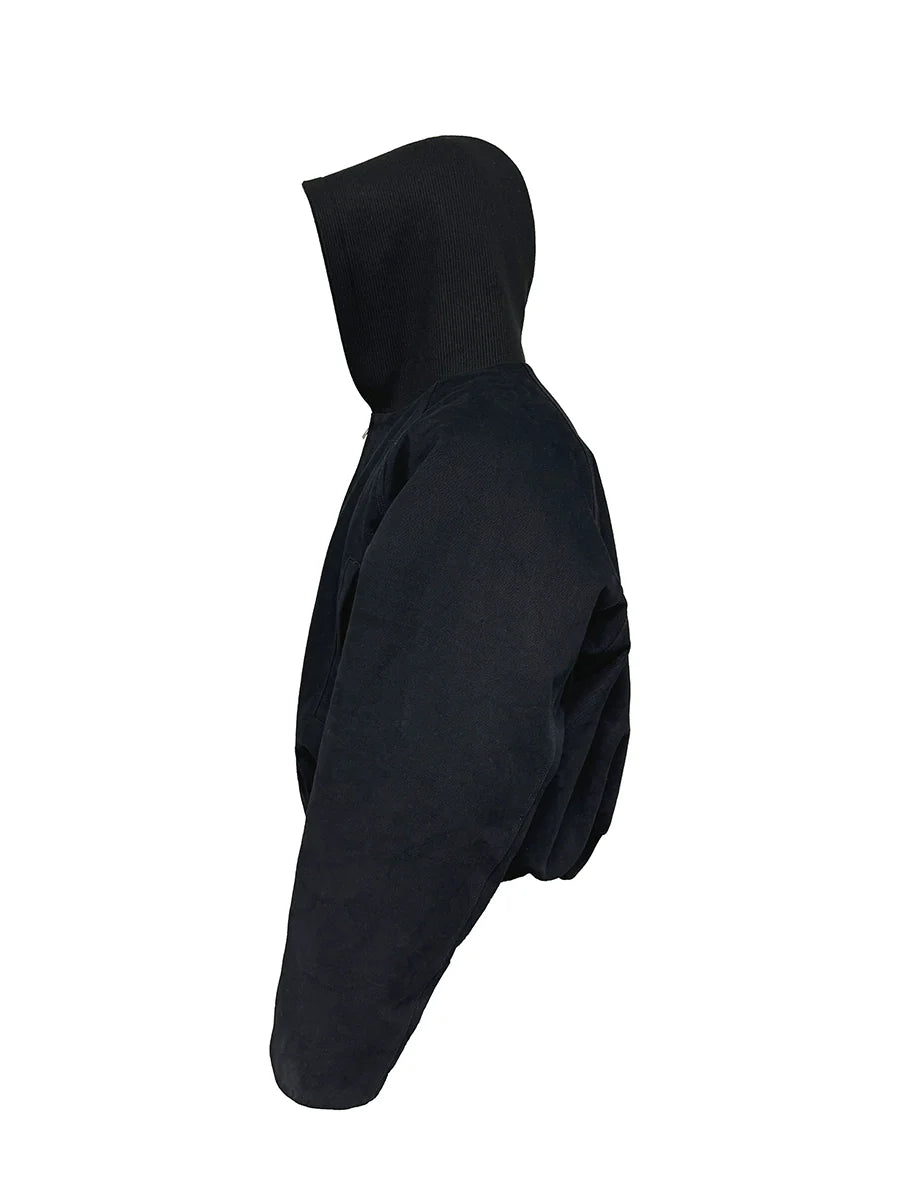 CANVAS HOODED JACKET