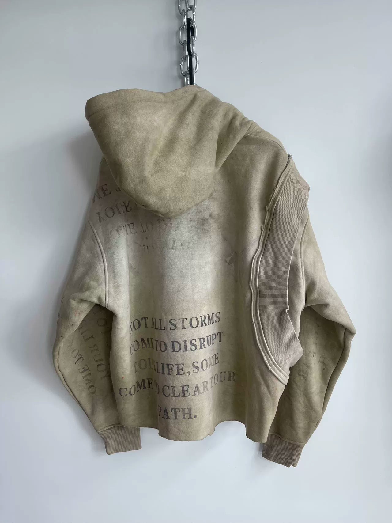 CUSTOM DISTRESSED HOODIE