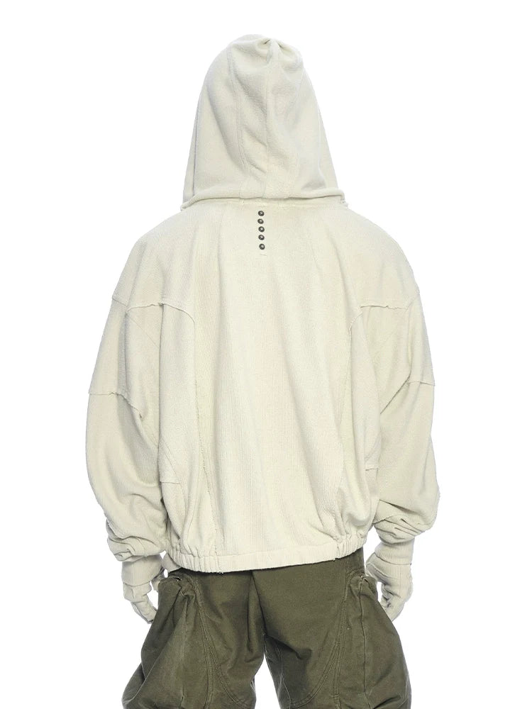 COMBAT ZIPPER HOODIE SWEATSHIRT