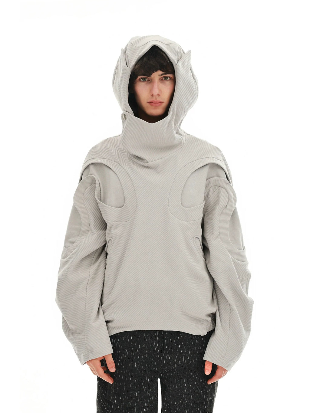 BUTTERFLY PATCHWORK HOODIE