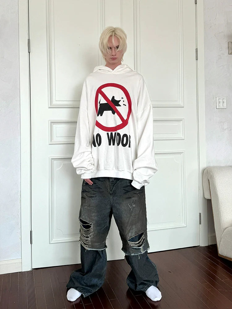 NO BARKING DOGS HOODIE