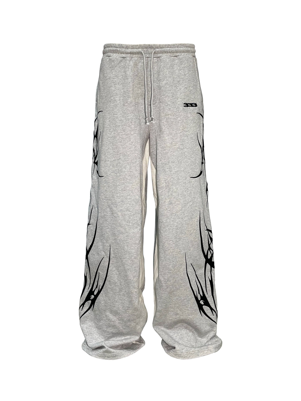 EMBROIDERED BAGGY SWEATPANTS