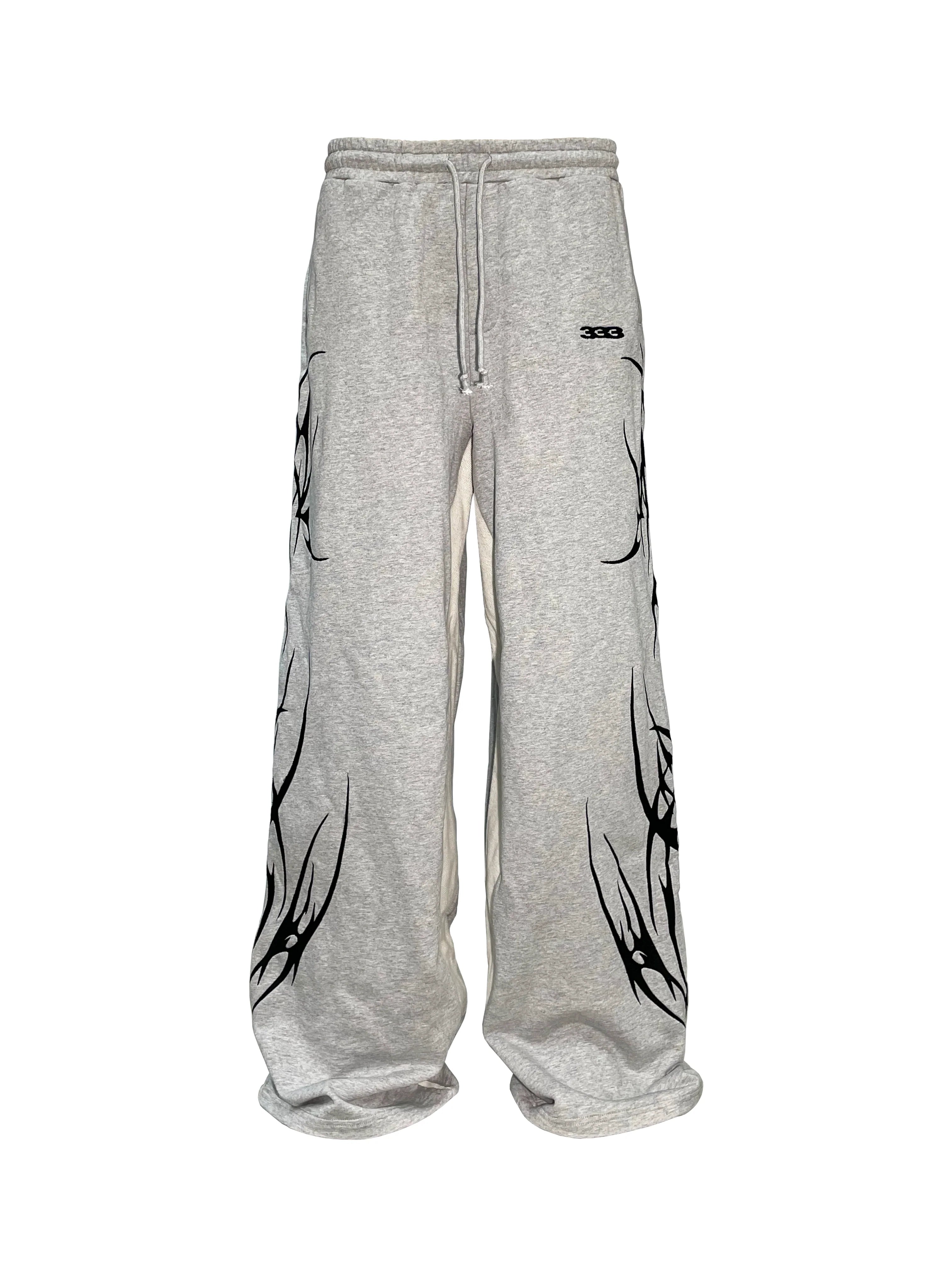EMBROIDERED BAGGY SWEATPANTS