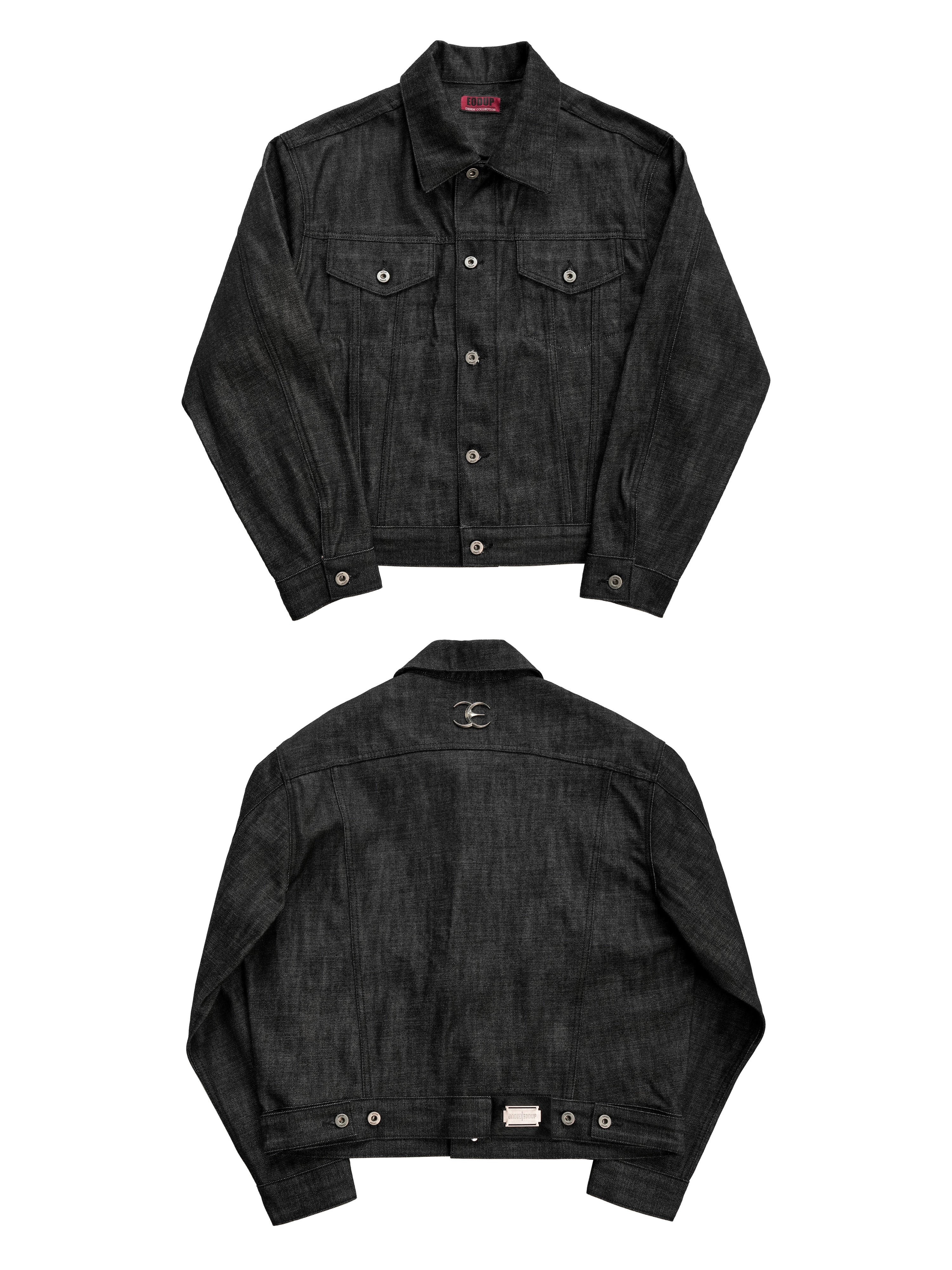 SIDE RIGID DENIM JACKET