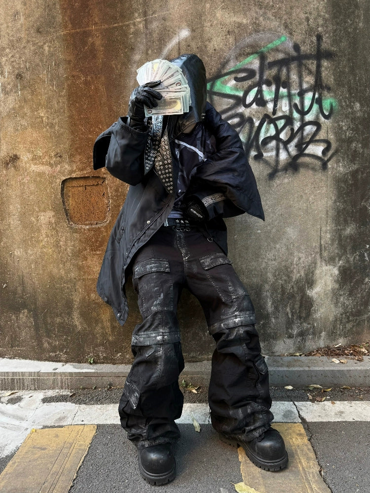 REMOVABLE MULTI-POCKET CARGO PANTS