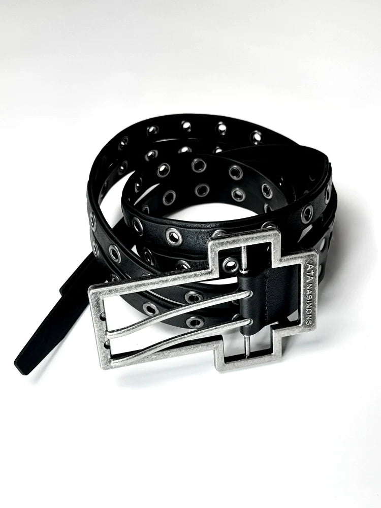 GENUINE LEATHER DOUBLE SPLIT BELT