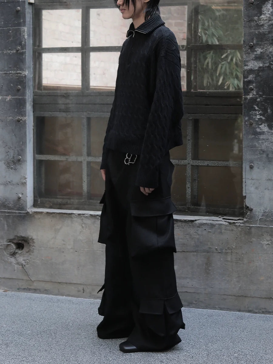 MULTI-POCKET WORK PANTS