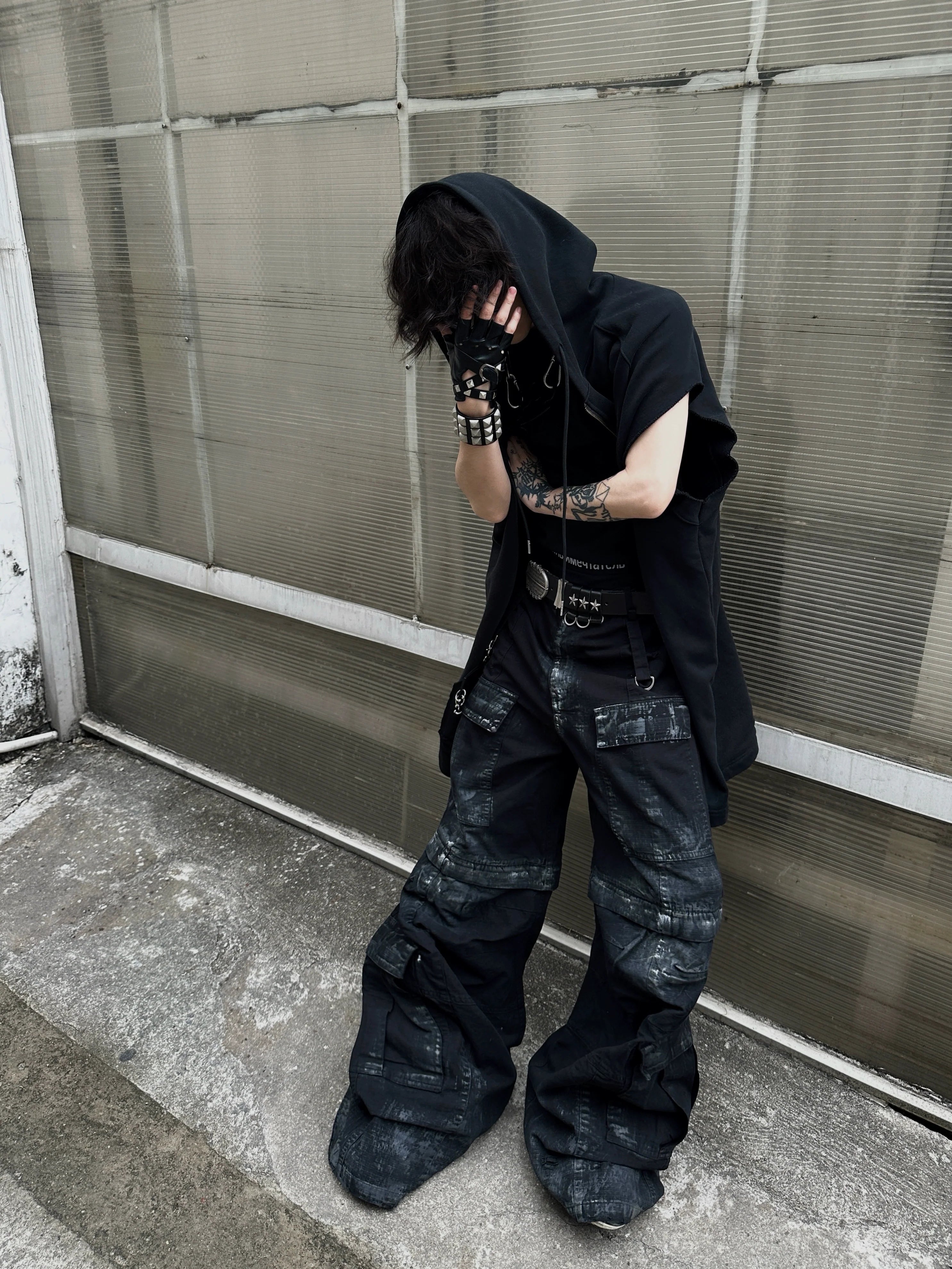 REMOVABLE MULTI-POCKET CARGO PANTS