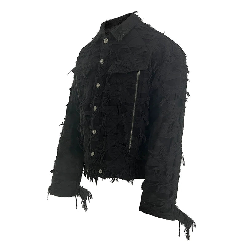 FRINGE MUMMIFIED JACKET