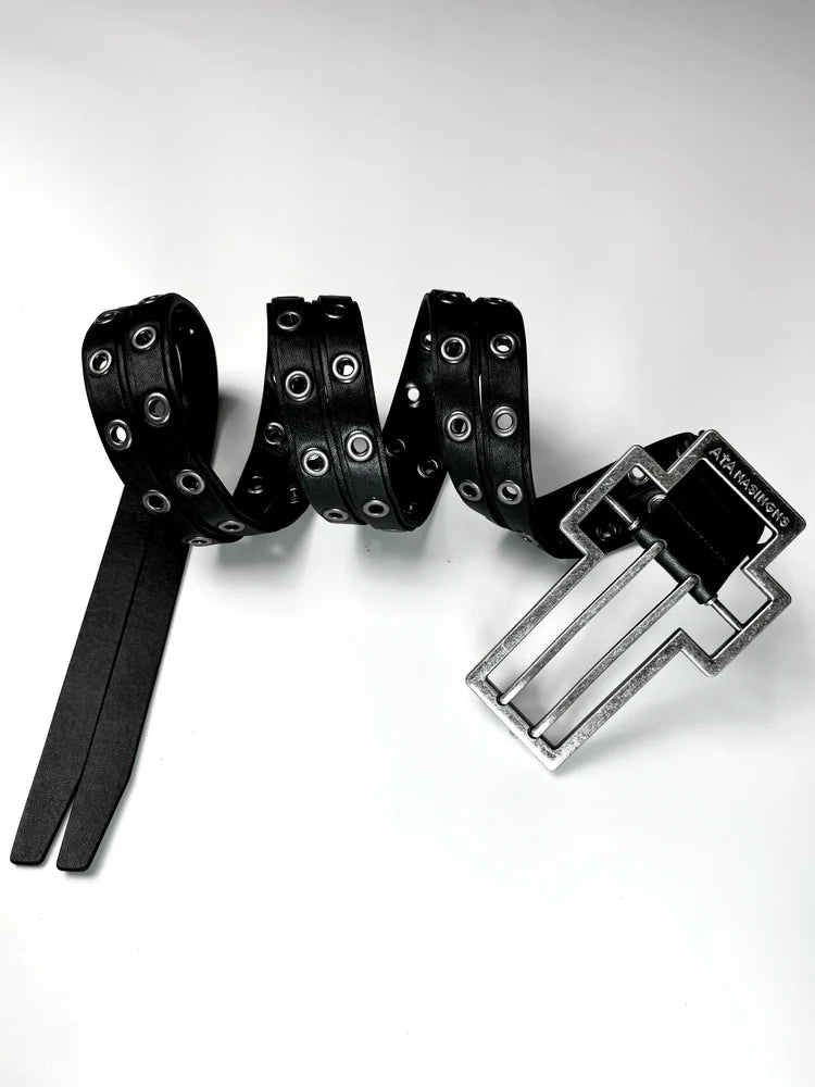 GENUINE LEATHER DOUBLE SPLIT BELT