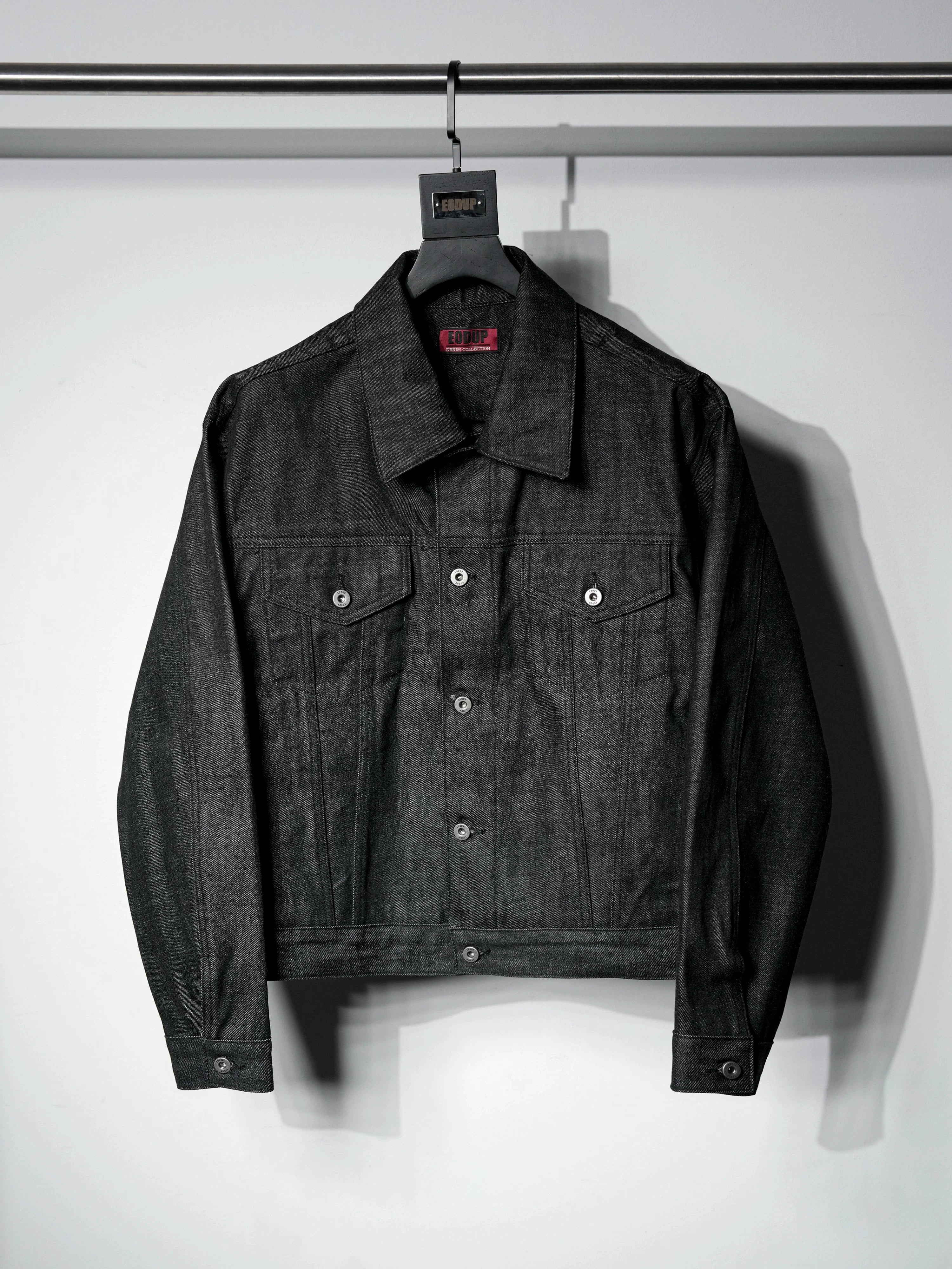 SIDE RIGID DENIM JACKET