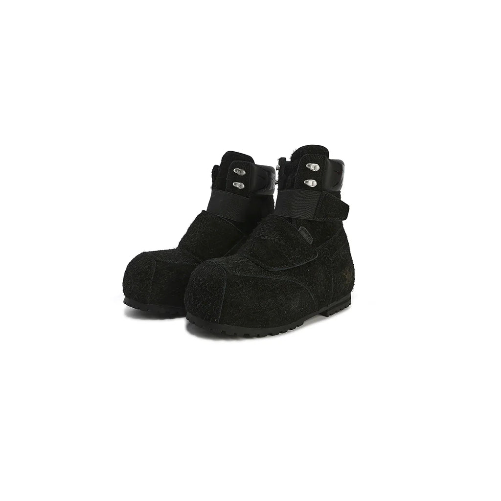 HIGHBOND COWHIDE SKI BOOTS