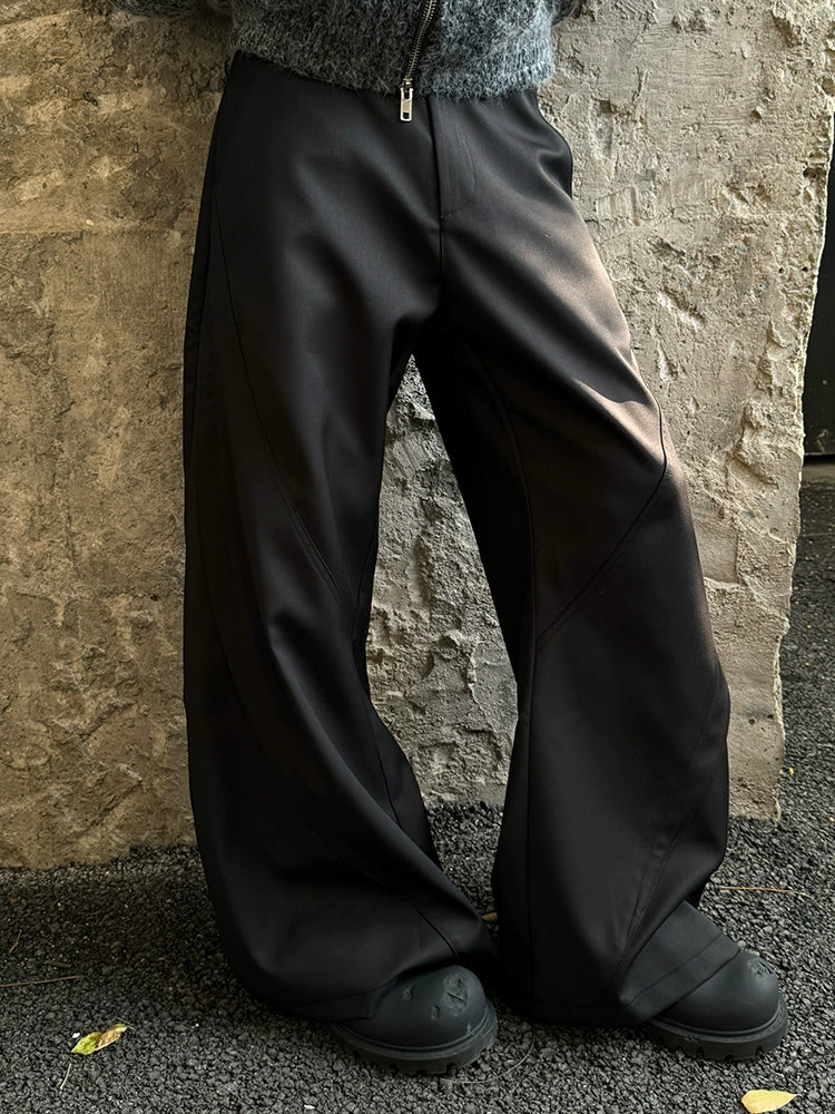 WIDE LEG CASUAL PANTS