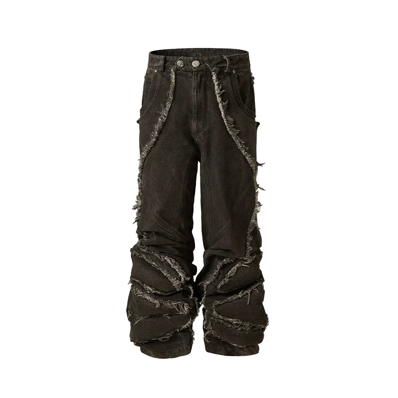 ALIEN DRAGON CLAW DENIM PANTS