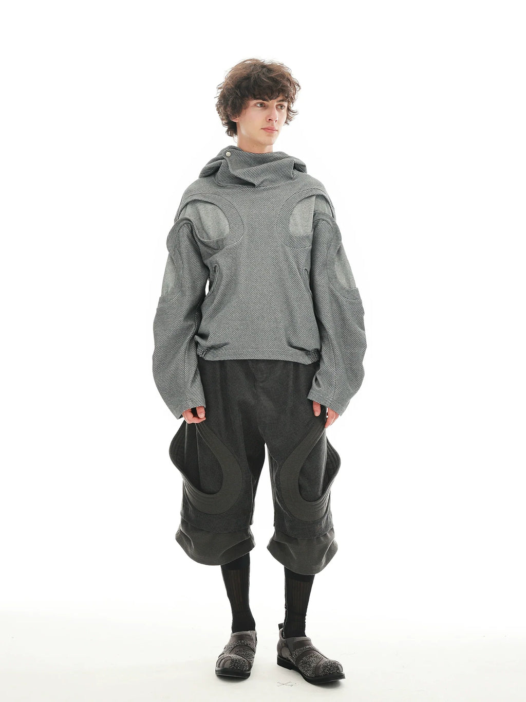 BUTTERFLY PATCHWORK HOODIE
