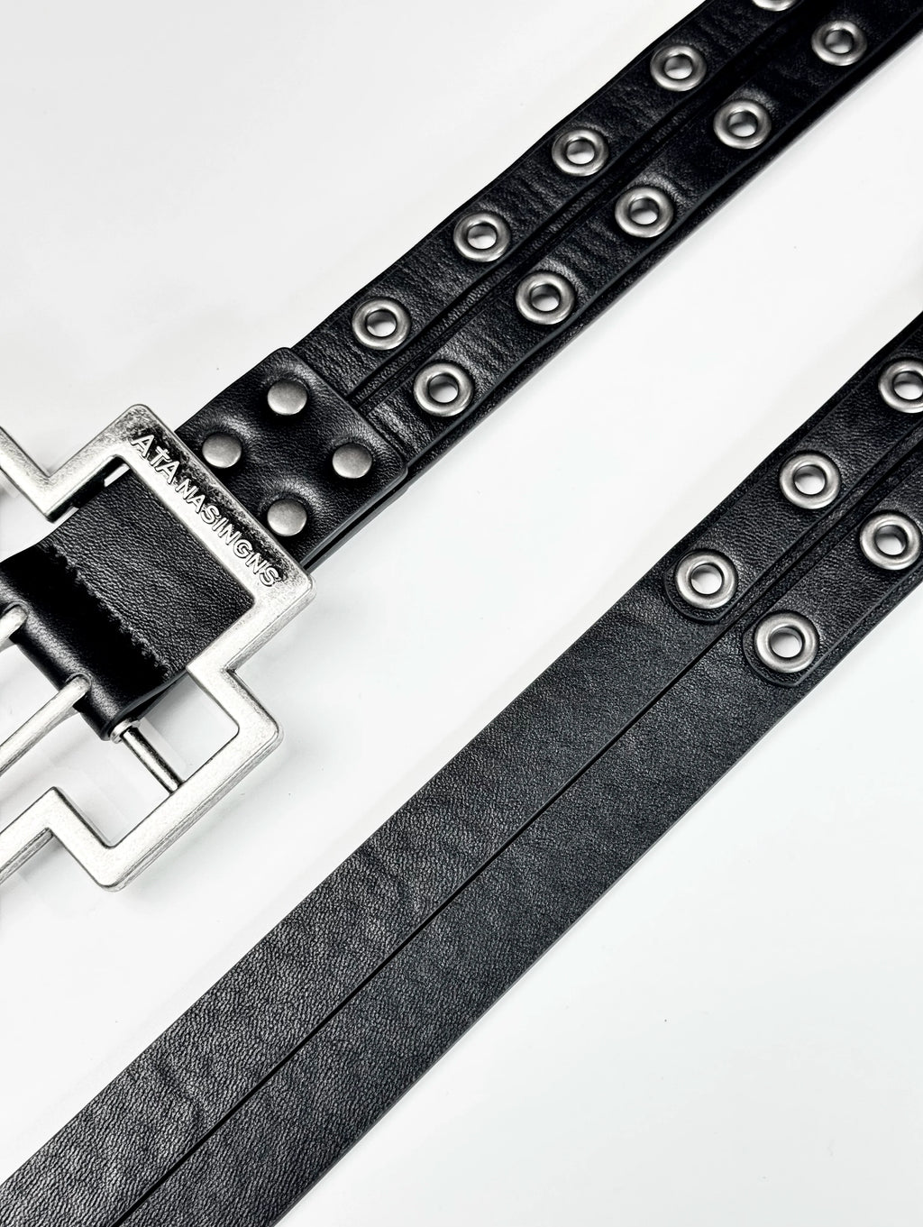 GENUINE LEATHER DOUBLE SPLIT BELT