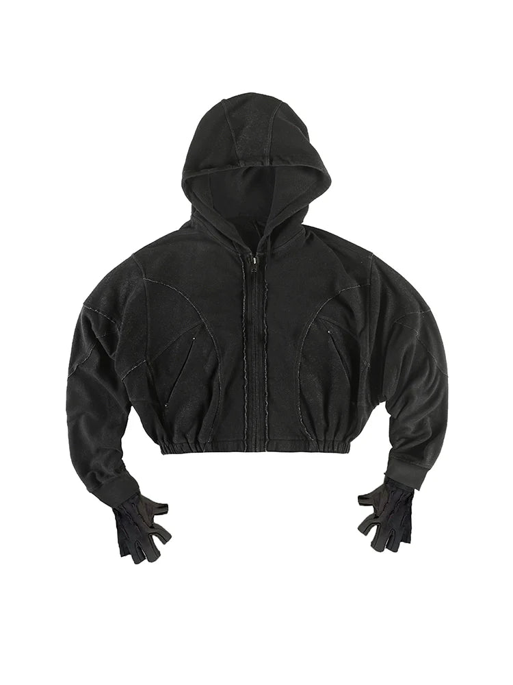 COMBAT ZIPPER HOODIE SWEATSHIRT
