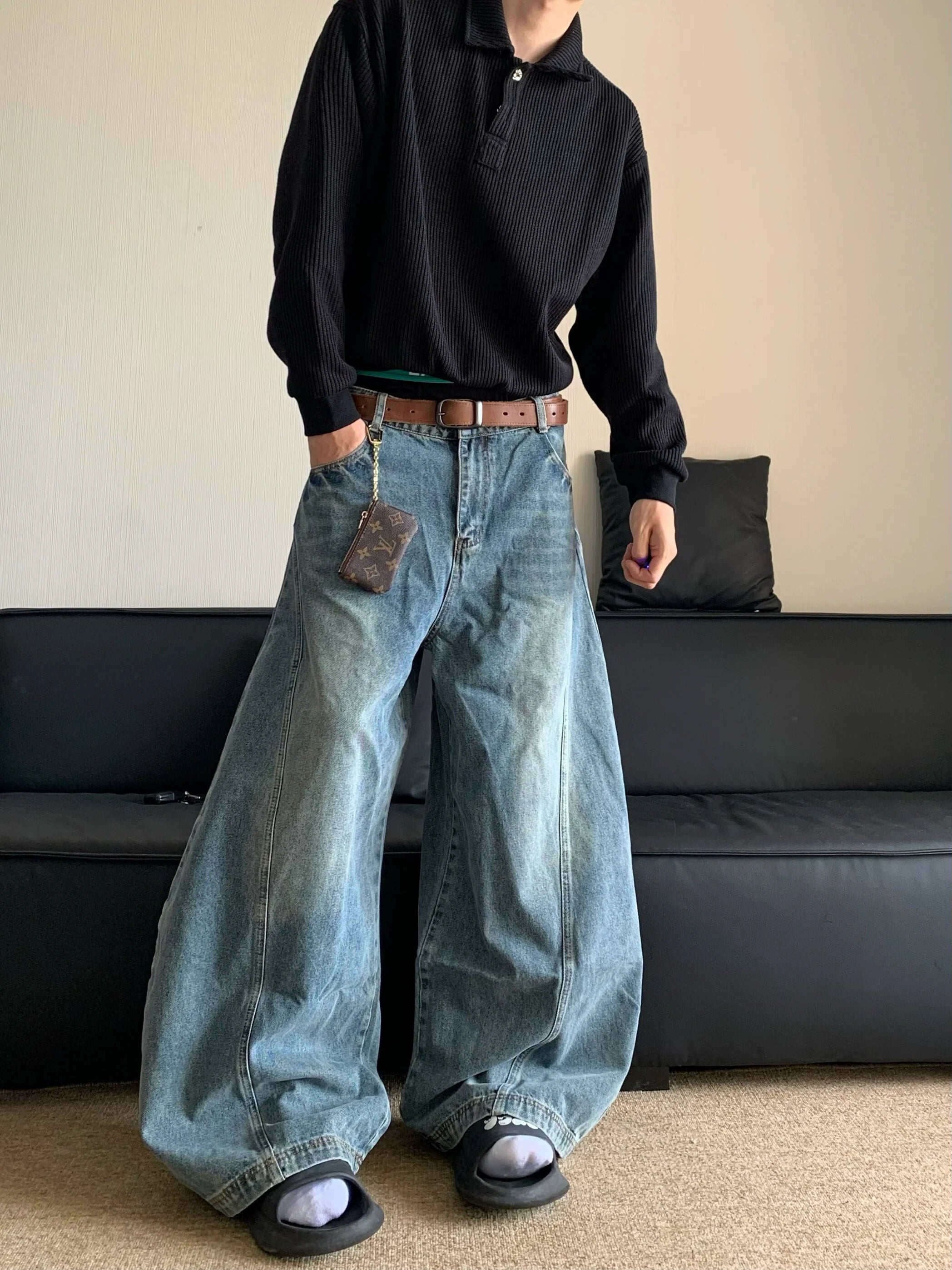 WIDE LEG DENIM