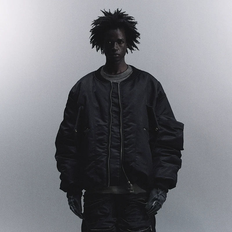 COLORBLOCK BOMBER JACKET