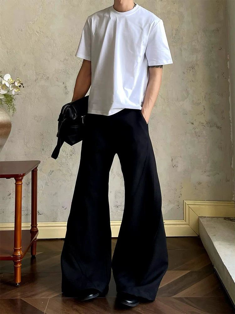 WIDE LEG CASUAL PANTS