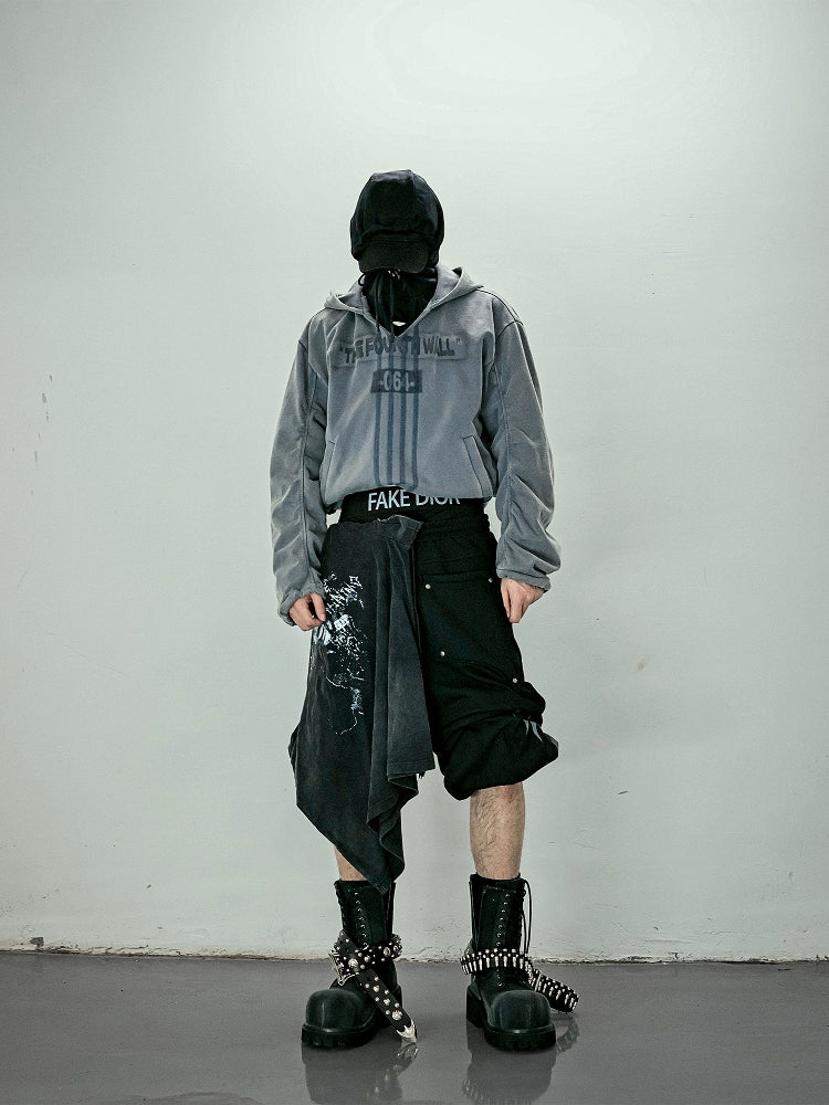 STRIPED HOODIE SWEAT