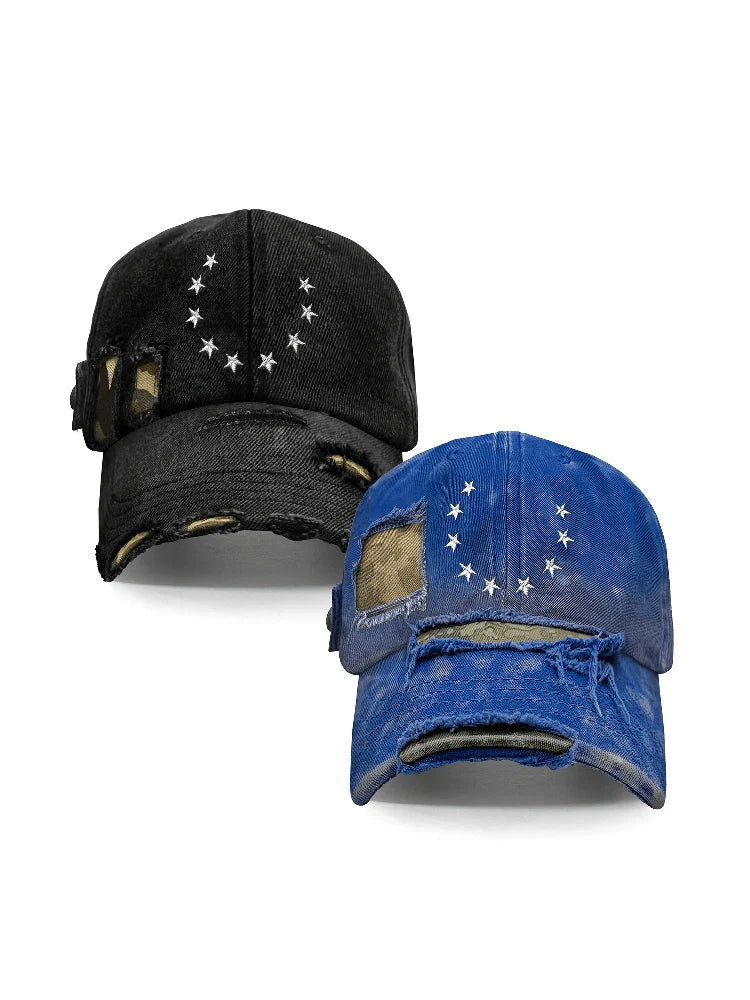 CAMO WASHED BASEBALL CAP