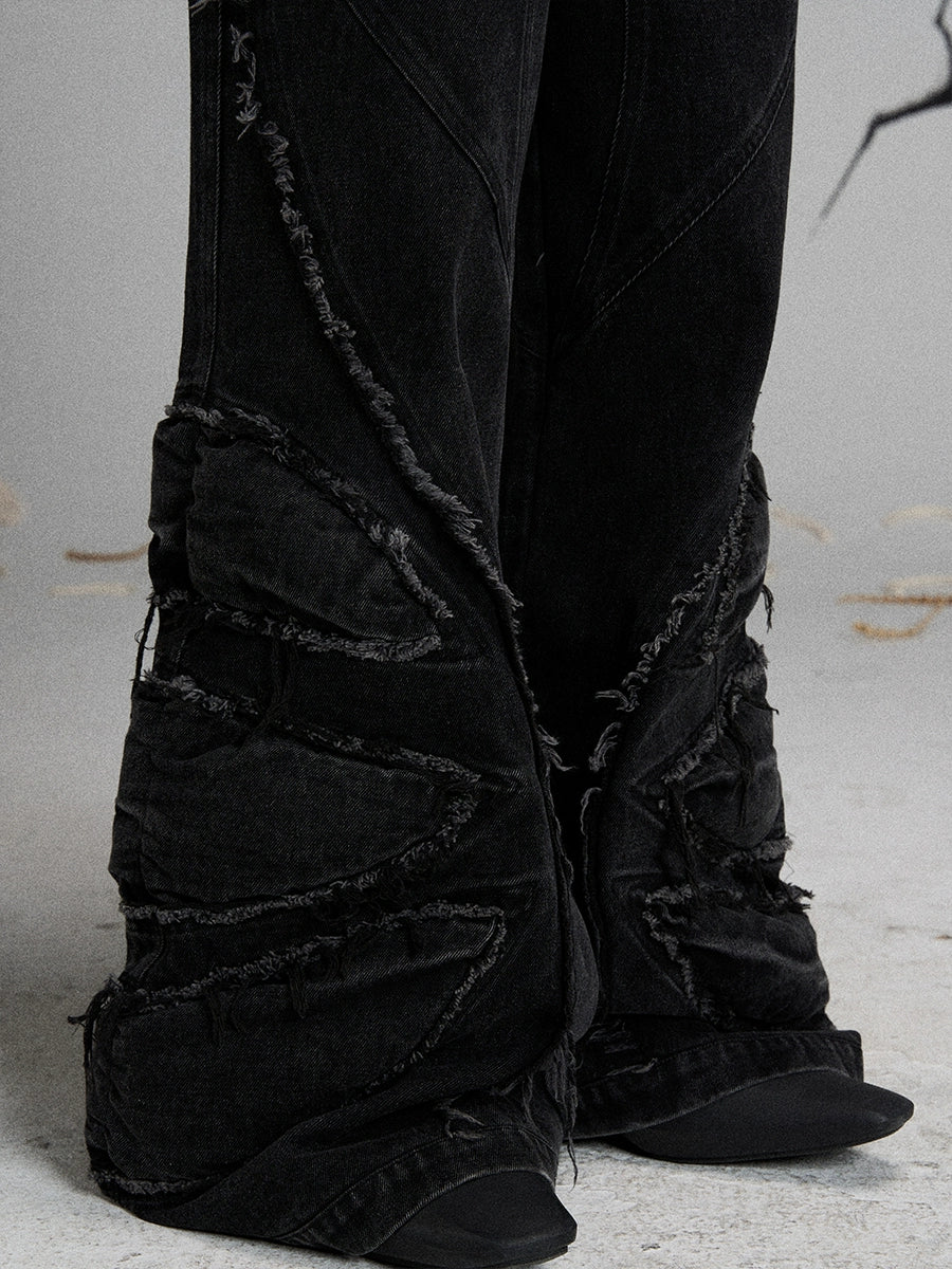 ALIEN DRAGON CLAW DENIM PANTS
