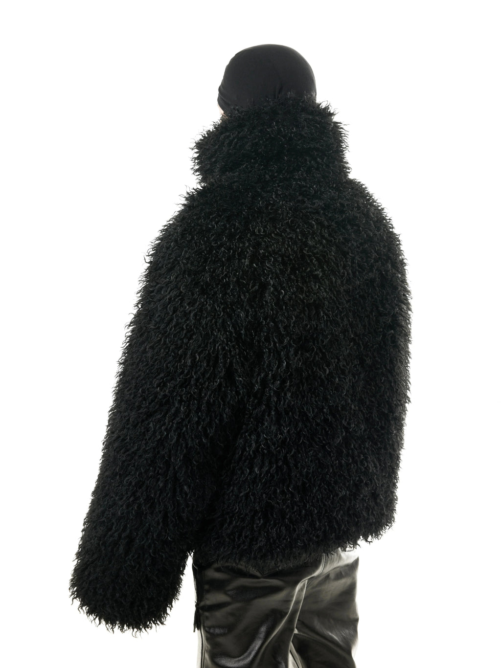 OVERSIZED FUR COTTON JACKET