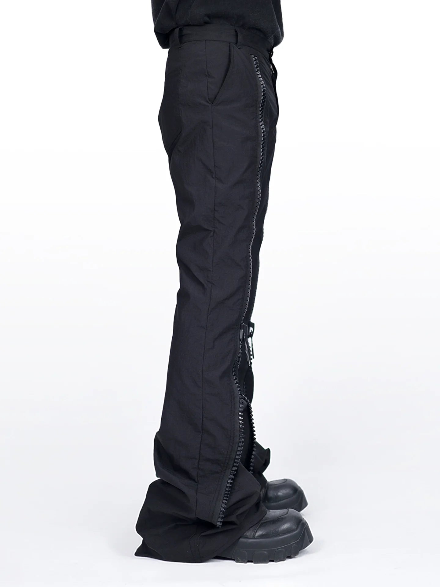 TRENDY MICRO FLARE PANTS