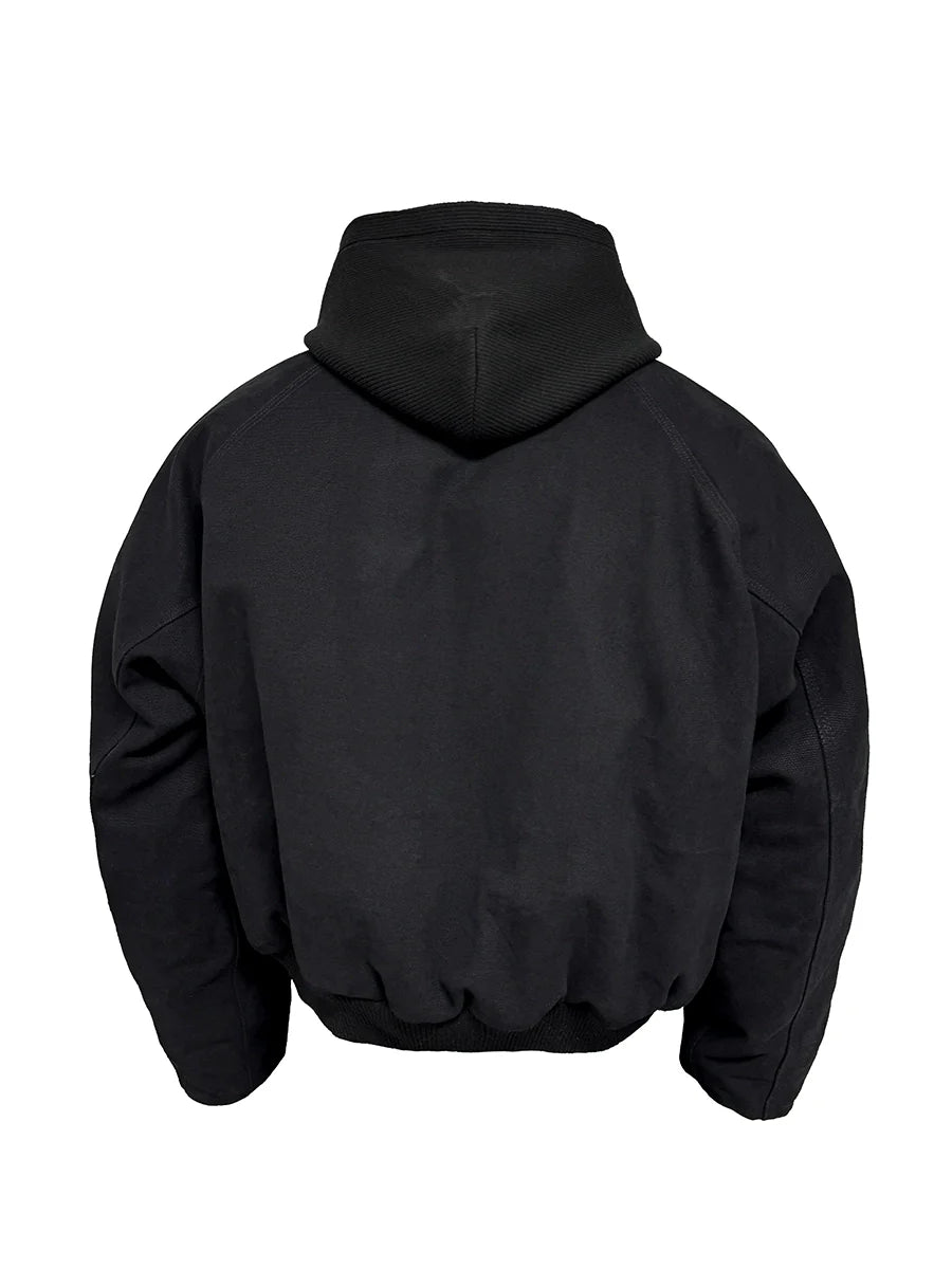 CANVAS HOODED JACKET