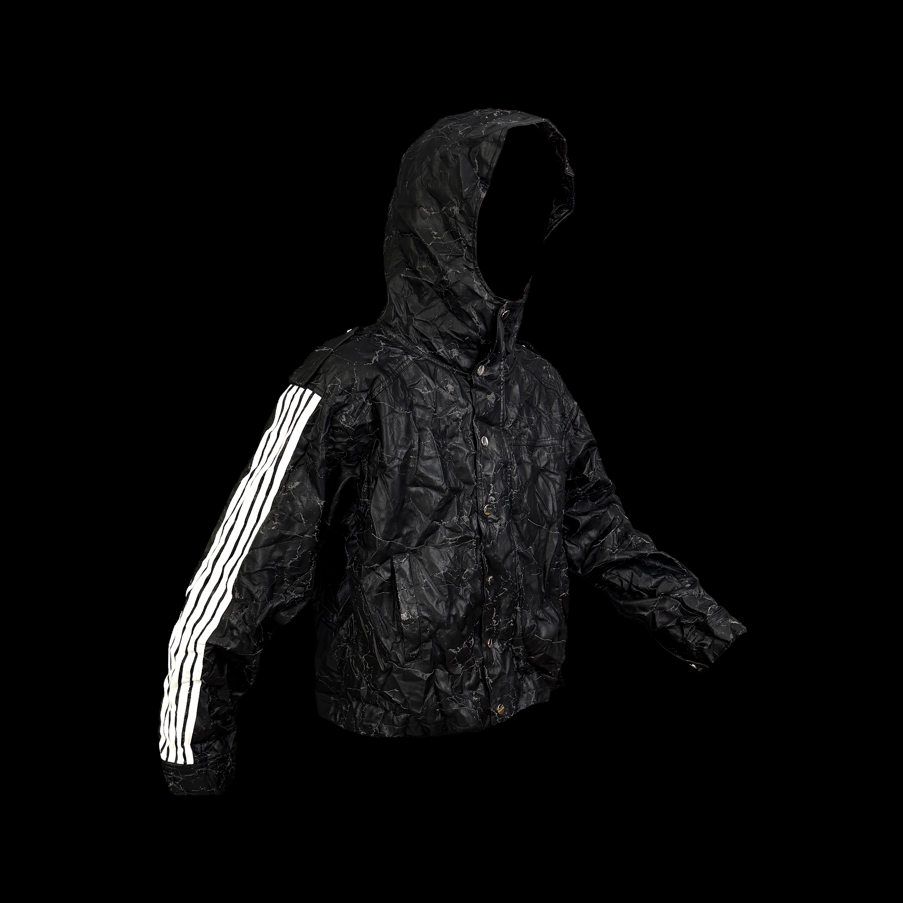 HOODED POPLINE JACKET