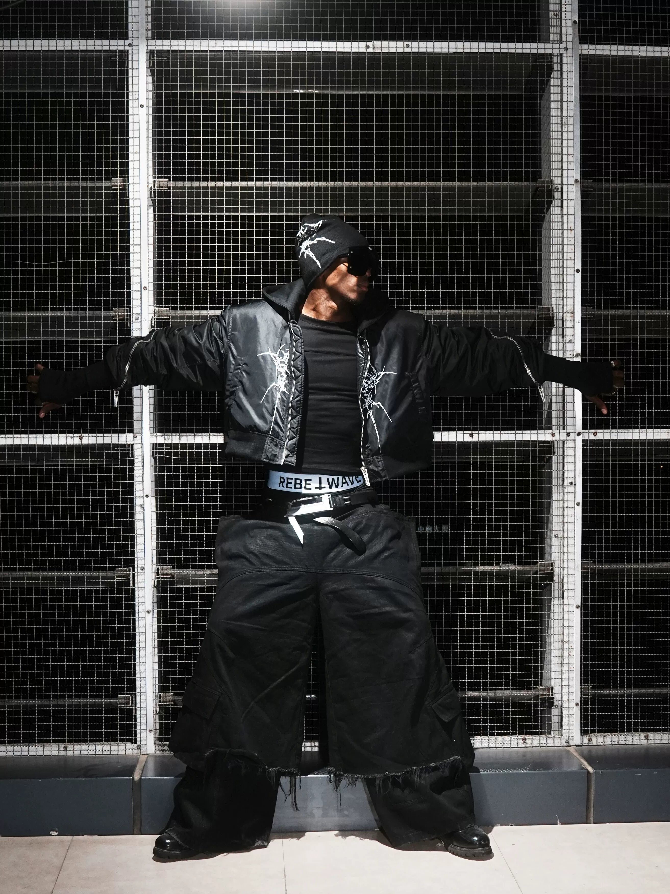 DESTRUCTION DOUBLE WAX PANTS